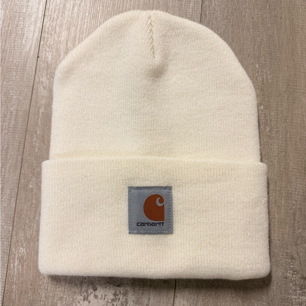 Carhartt Off-White Knit Beanie